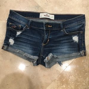 Hollister short jean shorts